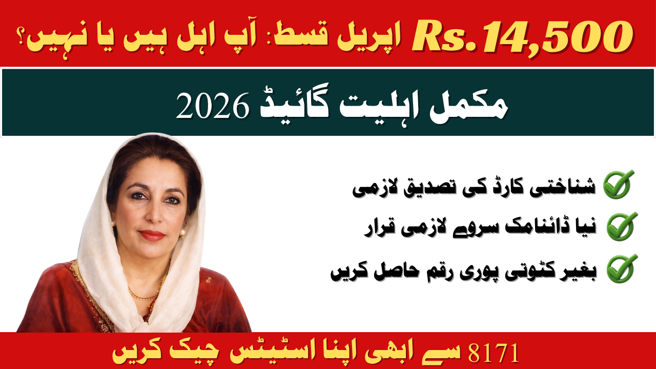 BISP Payment April 2026