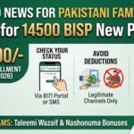 Eligible for 14500 BISP New Payment