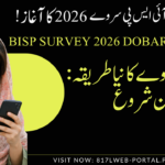 BISP Survey 2026 Dobara Shuru