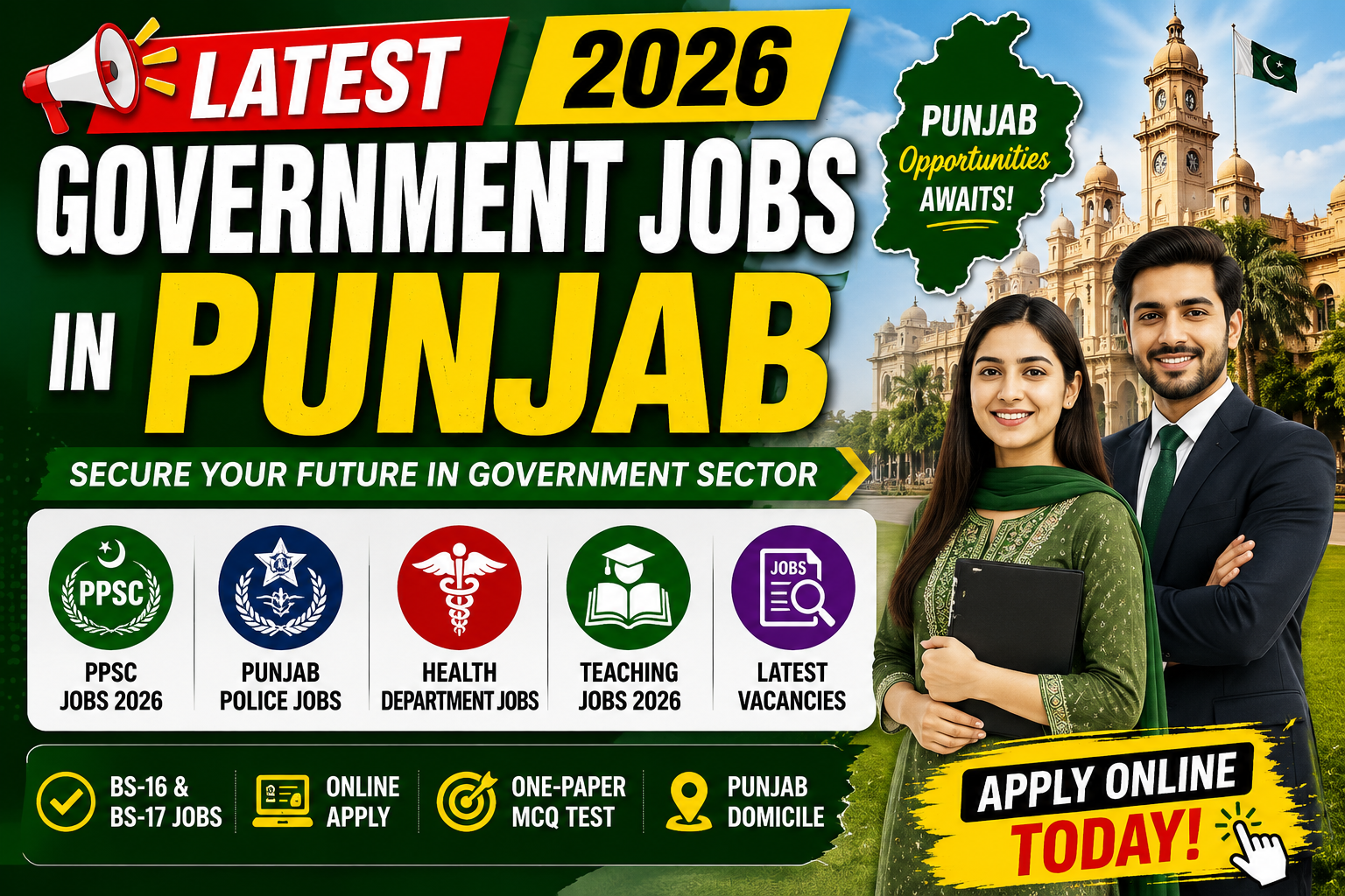 Government Jobs in Punjab 2026