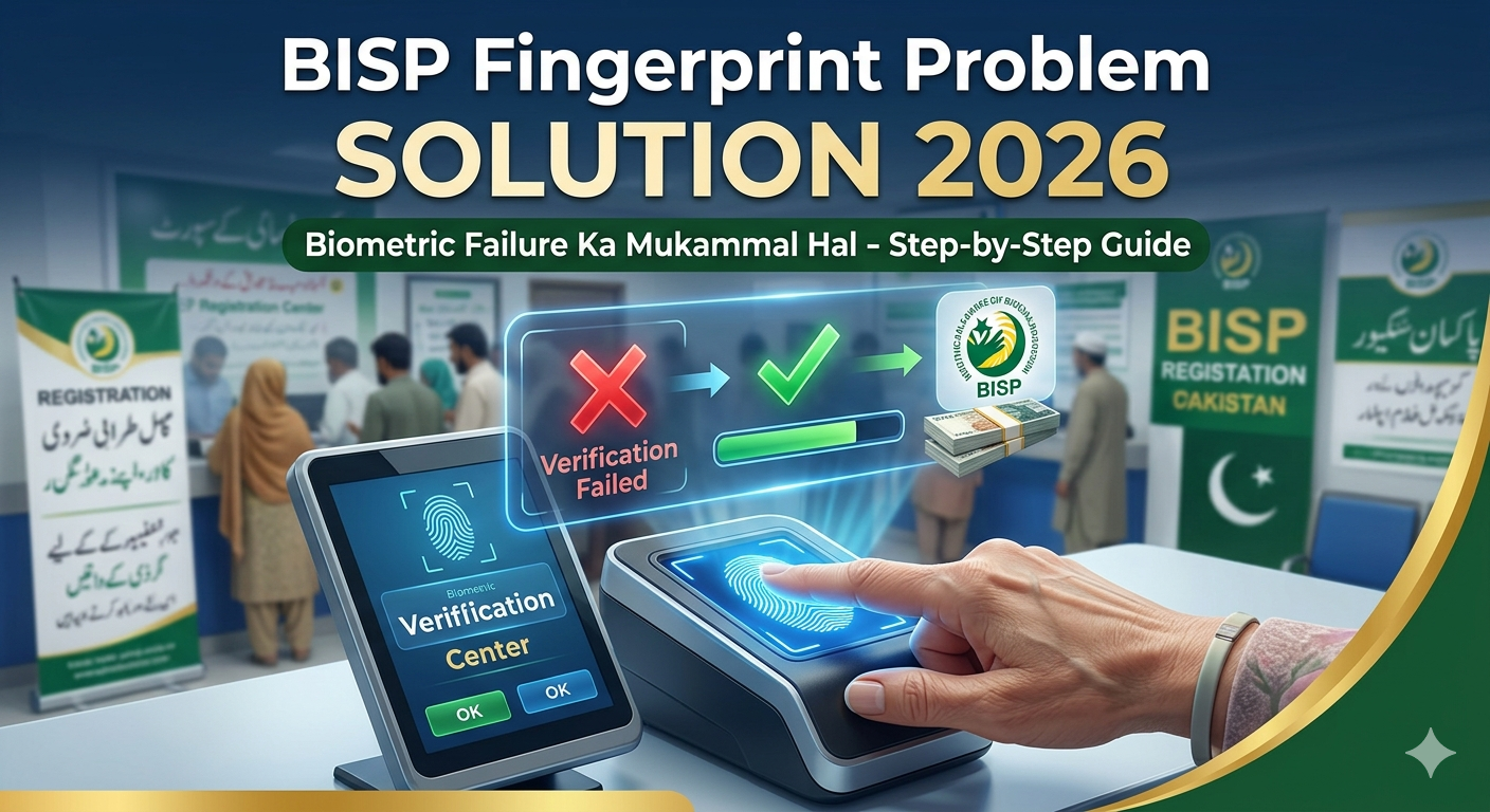 BISP Fingerprint Verification Problem Solution 2026