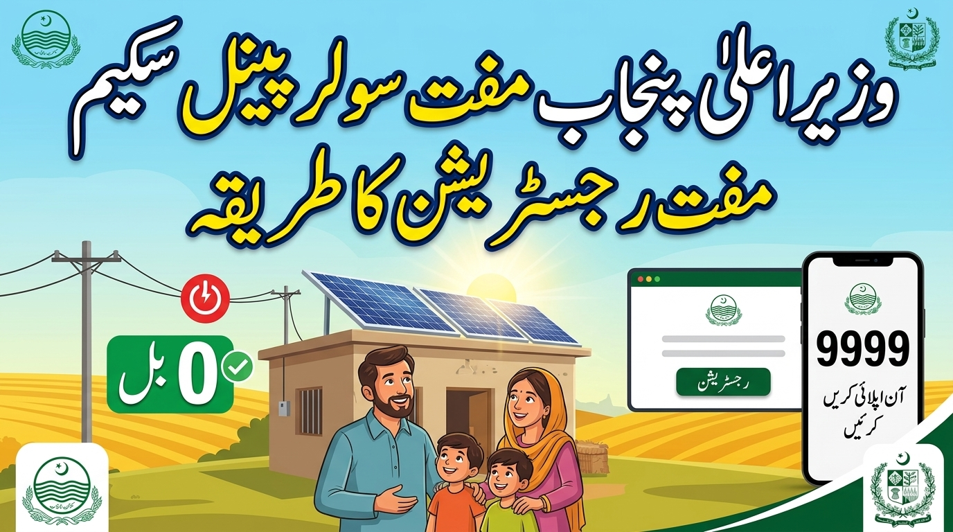 پنجاب سولر پینل اسکیم 2026