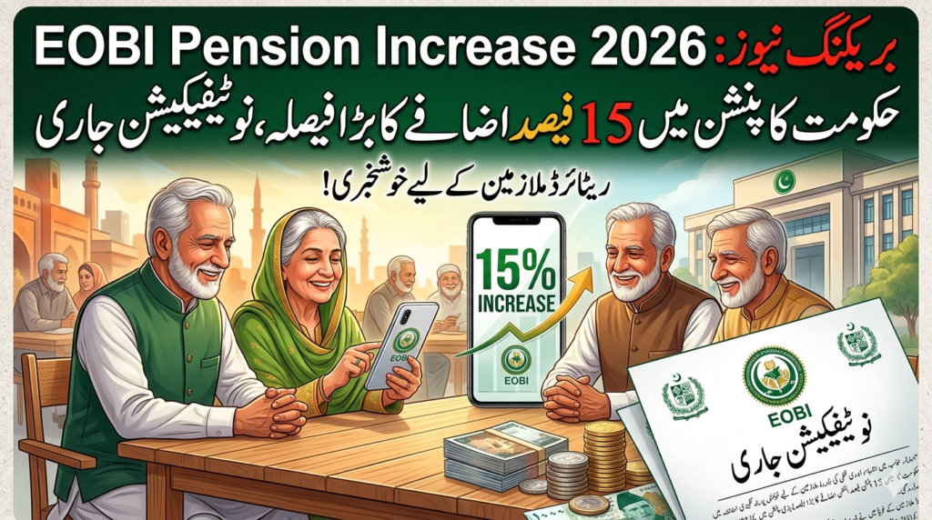 EOBI Pension Increase 2026