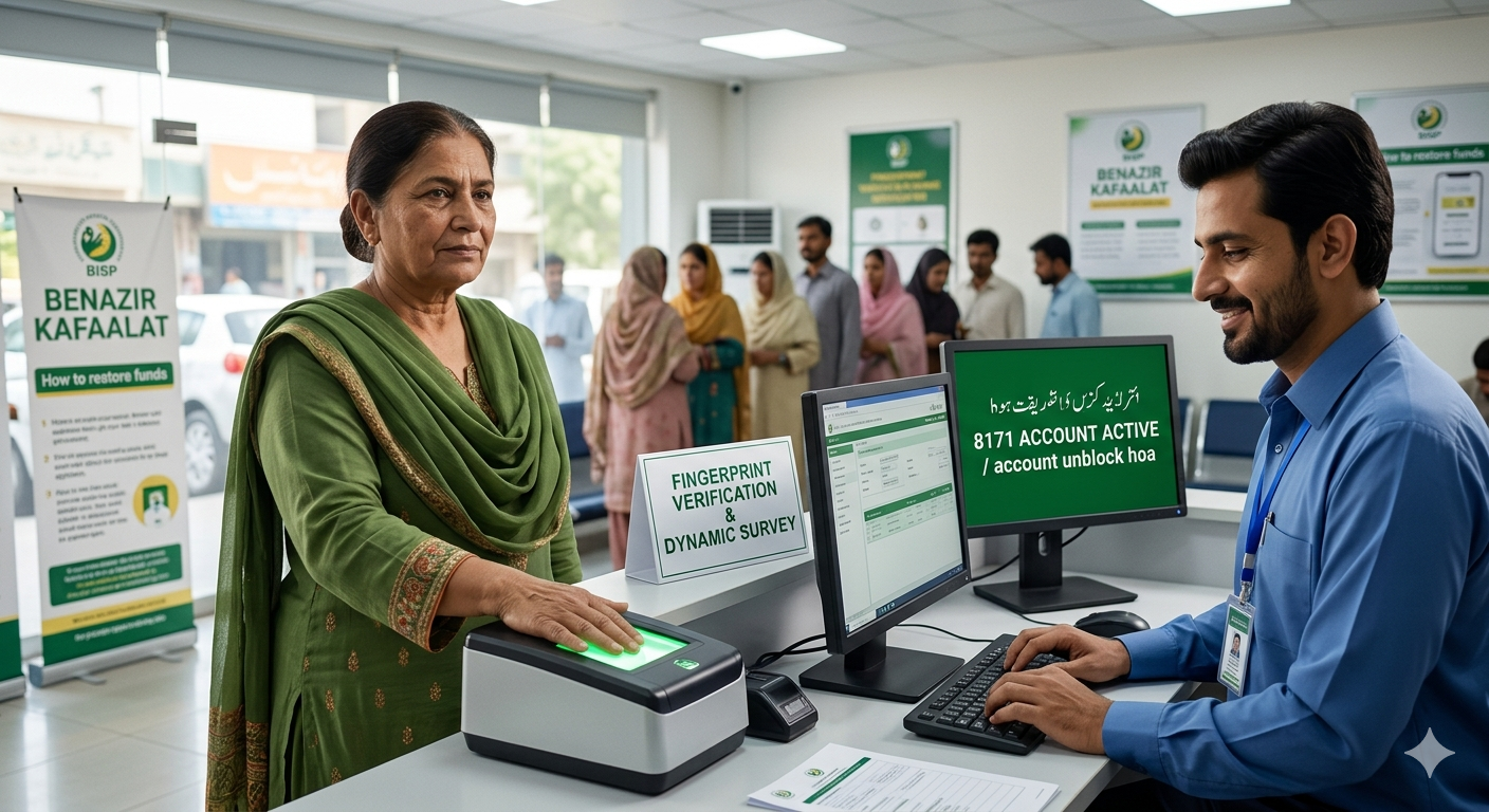How to Unblock BISP Account 2026