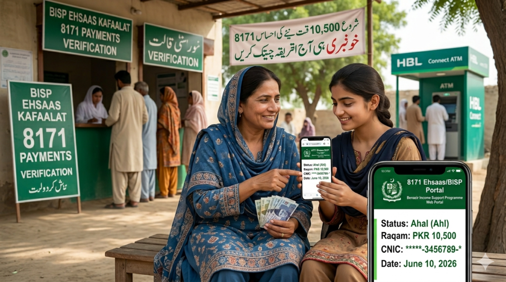 8171 Ehsaas Program Naye Qist 10,500 Shuru