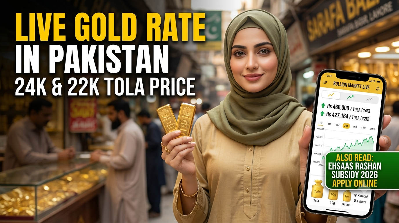 Gold Rate Today in Pakistan