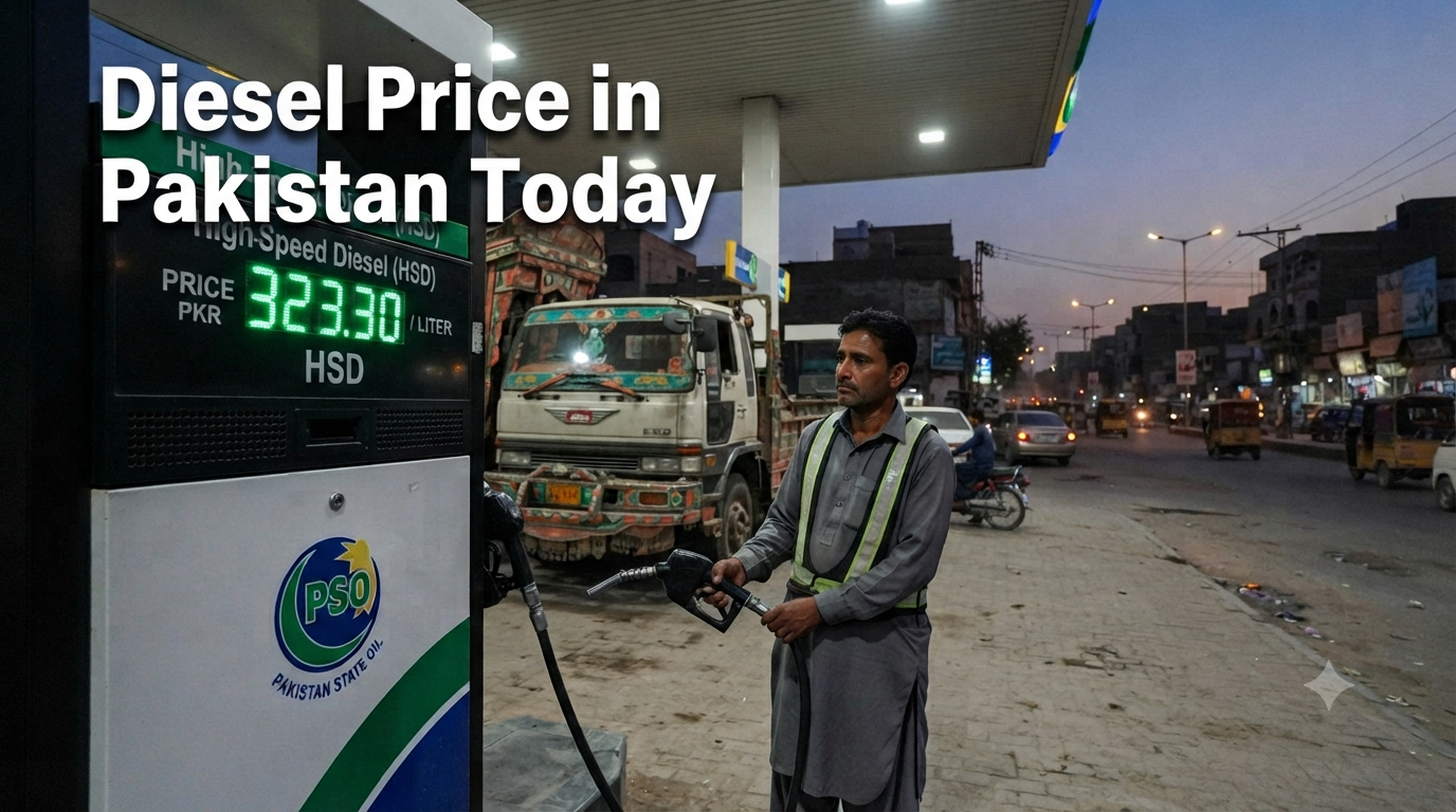 Diesel Price in Pakistan Today