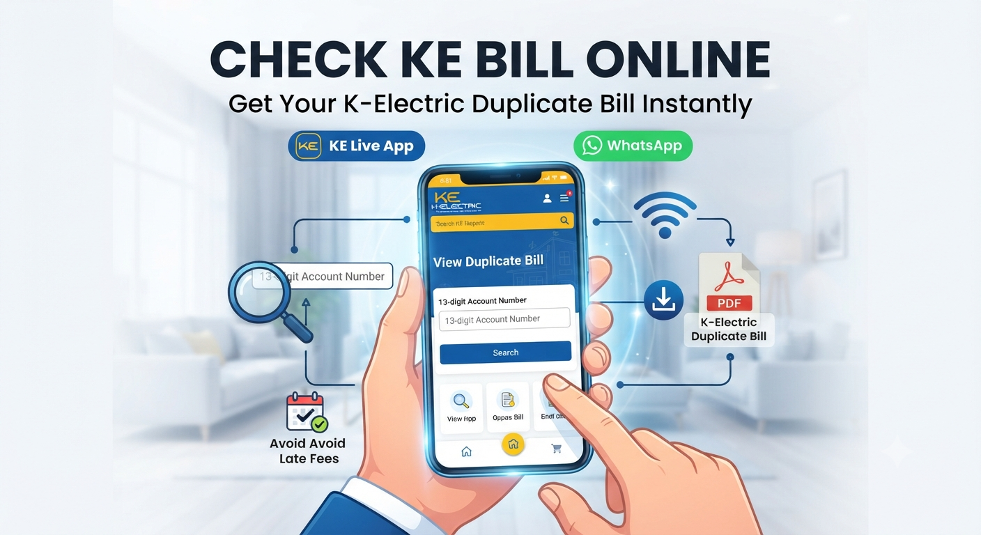 KE Bill Check Online