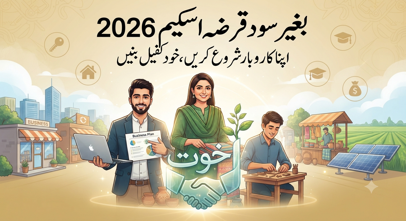 بغیر سود قرضہ اسکیم 2026