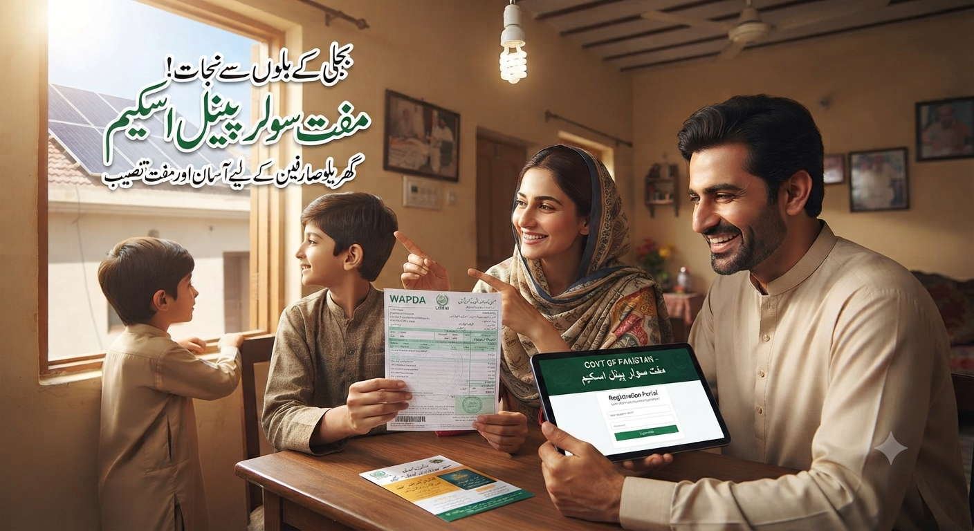 مفت سولر پینل اسکیم