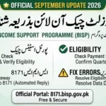 8171 Result Check Online by CNIC September Update