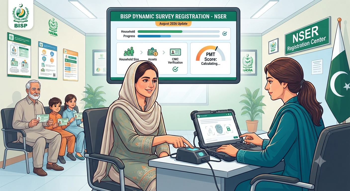 BISP Dynamic Survey Online Registration August 2026