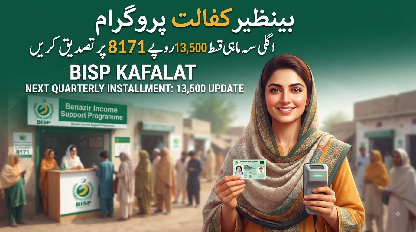 BISP Kafalat 14500 Next Quarterly Installment Update