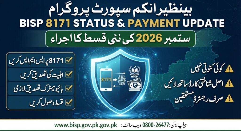 BISP New Payment Release Date September 2026