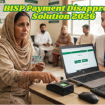 BISP Payment Disapproved Solution 2026