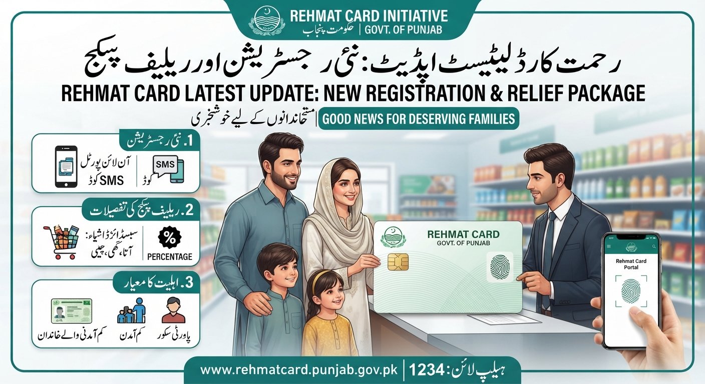 Rehmat Card Latest Update