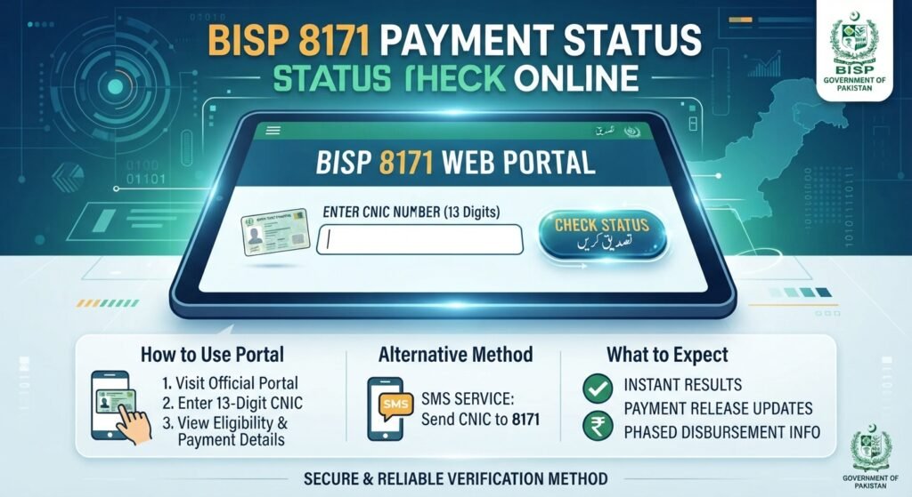 Verify BISP 8171 Payment