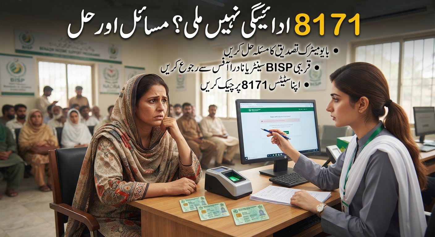 BISP 8171 Payment Not Received