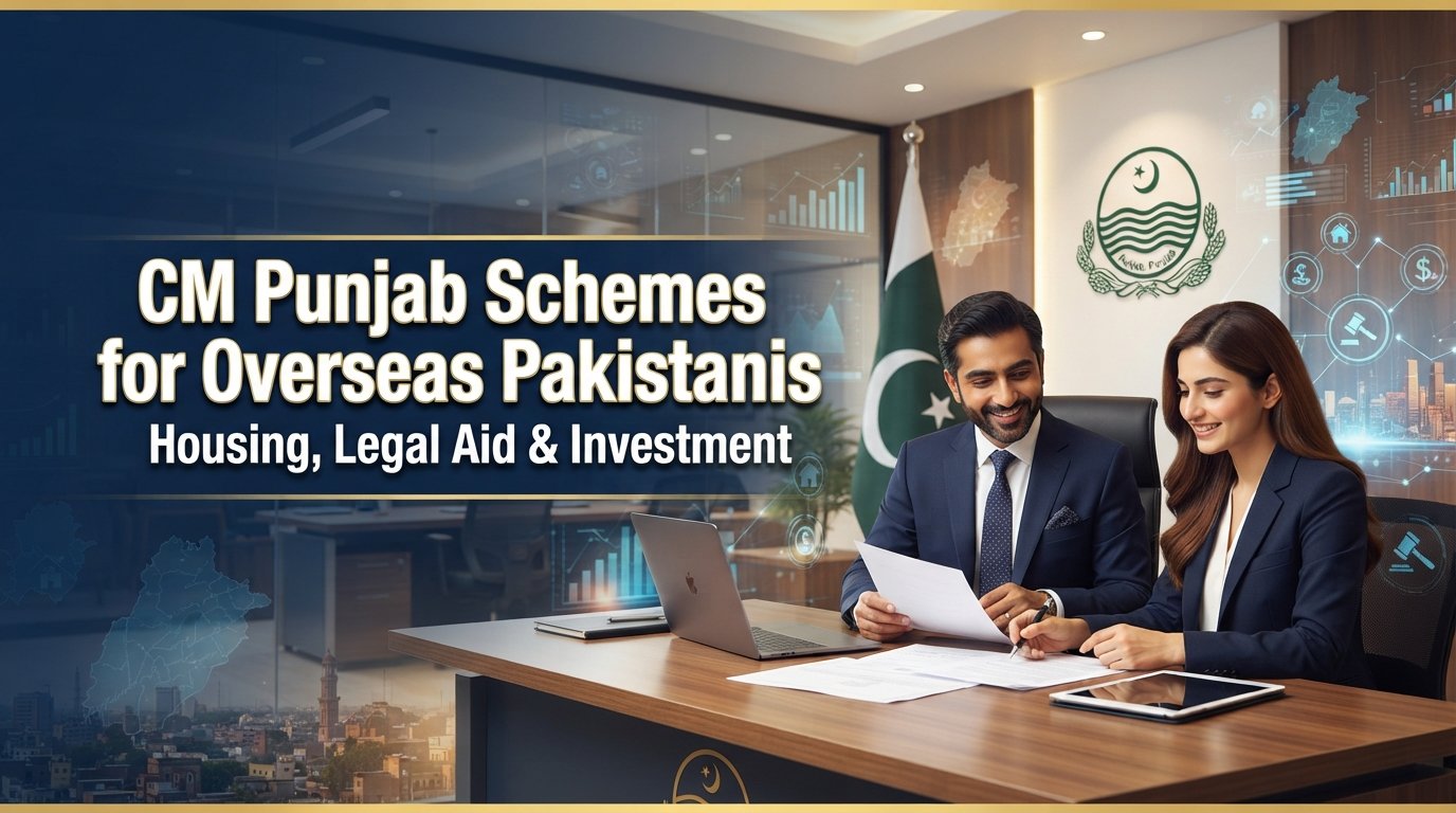 CM Punjab Schemes for Overseas Pakistanis