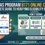 Ehsaas Program 8171 Online by CNIC