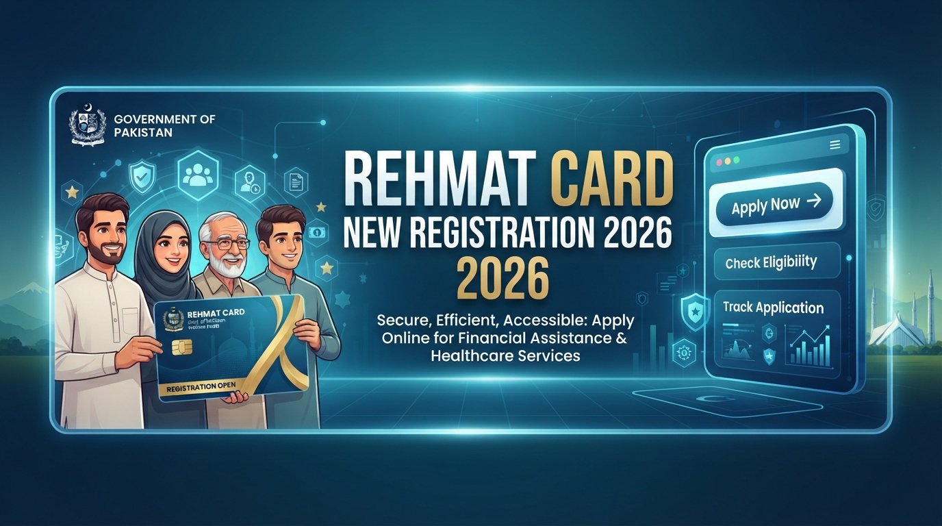 Rehmat Card New Registration 2026