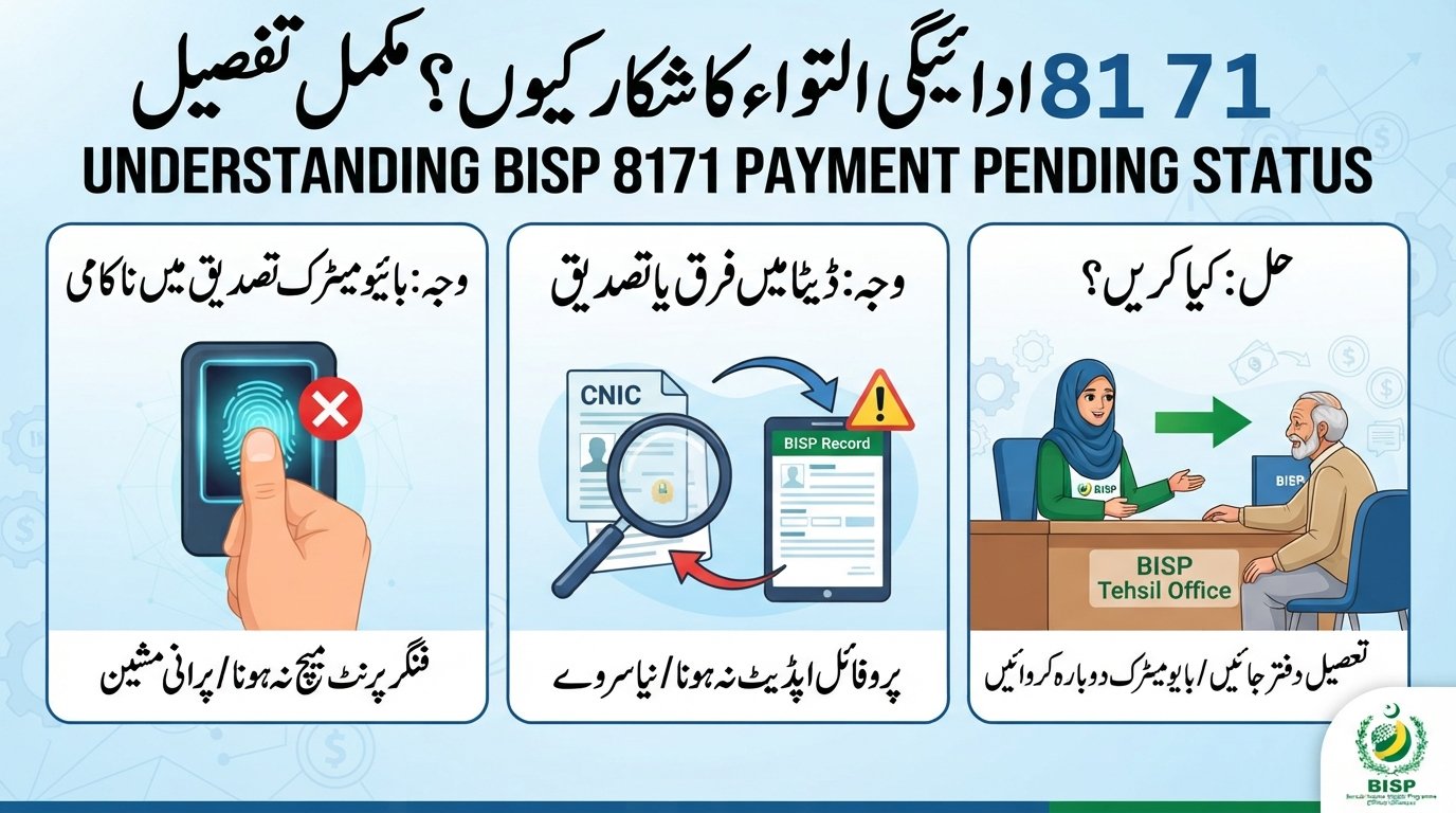 is Your BISP 8171 Payment Pending